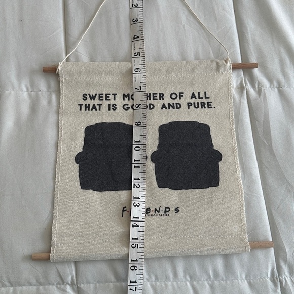 FRIENDS Black and Cream  Wall scroll - Picture 5 of 5